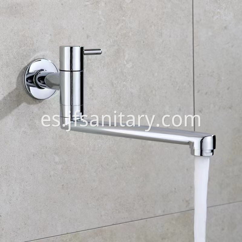 Long Mop Pool Faucet Cold Tap Wall Mount